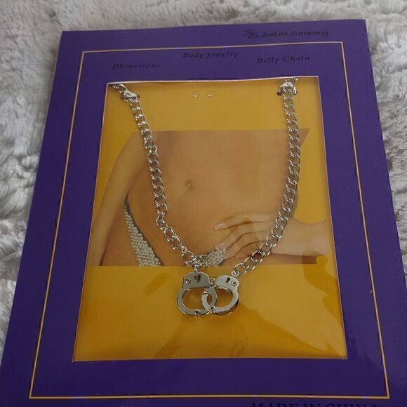 Handcuff Belly Chain Jewelry  - Picture 5 of 5